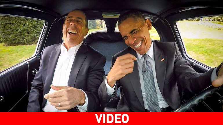 O πλανητάρχης κάνει test drive με μία Corvette…